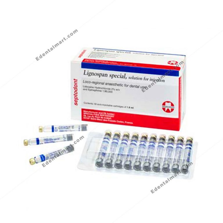 Local Anesthesia Cartridges Septodont Anesthesia Cartridges in Pakistan