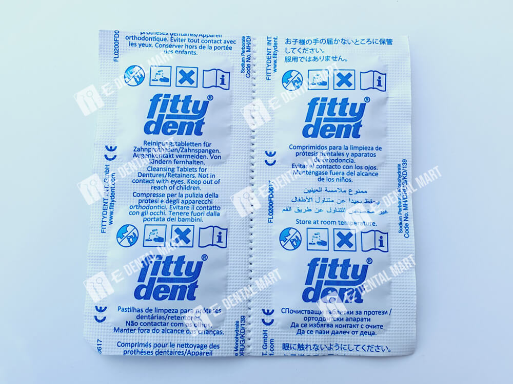 Denture Cleaning Tablets Buy Fittydent Denture Tablets Online Pakistan